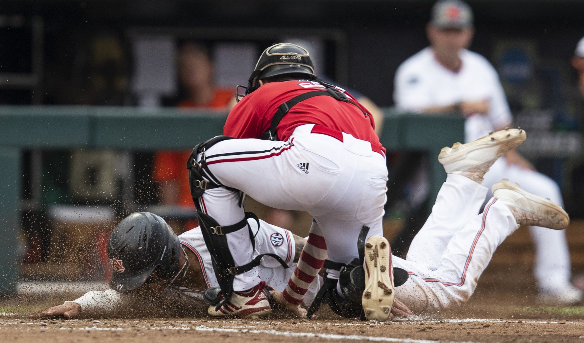 Auburn vs. Louisville at the College World Series